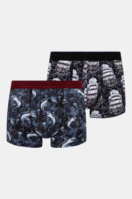 Boxerky Medicine 2-pack pletenina vícebarevná RS25.BIM702