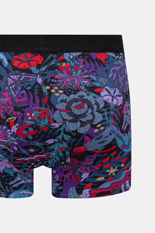 Bokserki bawełniane męskie z elastanem wzorzyste (2-pack) kolor multicolor RS25.BIM903 multicolor