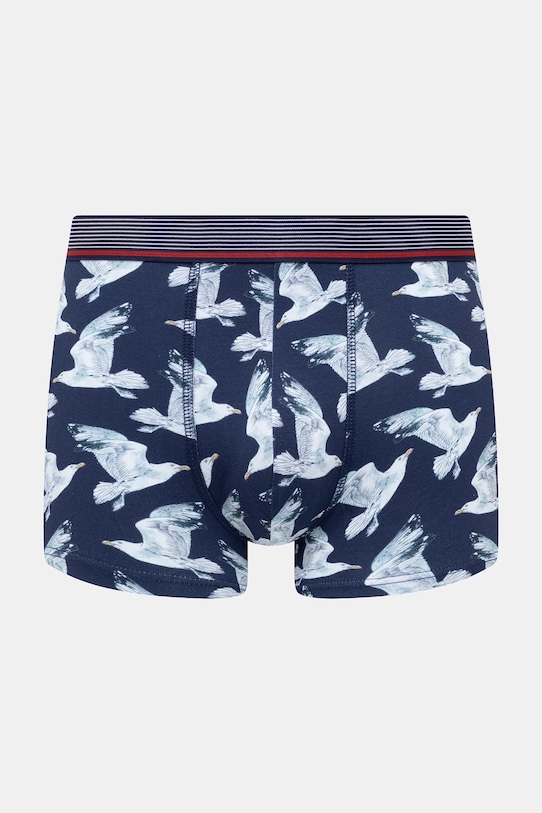 Odzież Bokserki bawełniane męskie z elastanem z kolekcji Medicine x Słowiński Park Narodowy (2-pack) kolor multicolor RS25.BIMA50 multicolor