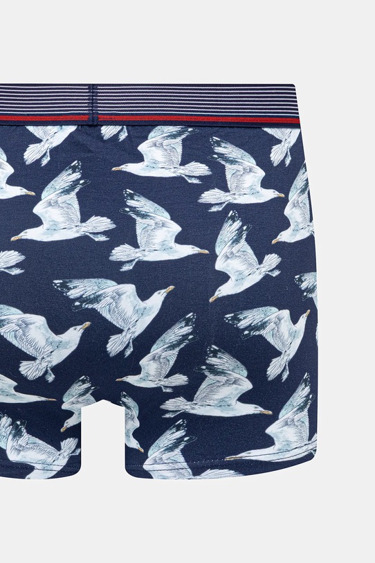 Bokserki bawełniane męskie z elastanem z kolekcji Medicine x Słowiński Park Narodowy (2-pack) kolor multicolor RS25.BIMA50 multicolor