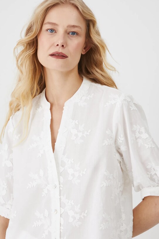 Medicine bluza din bumbac alb RS25.BKD600