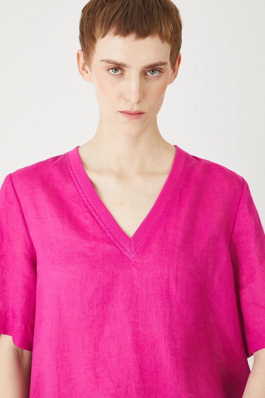 Medicine bluza din in violet RS25.BKDB02