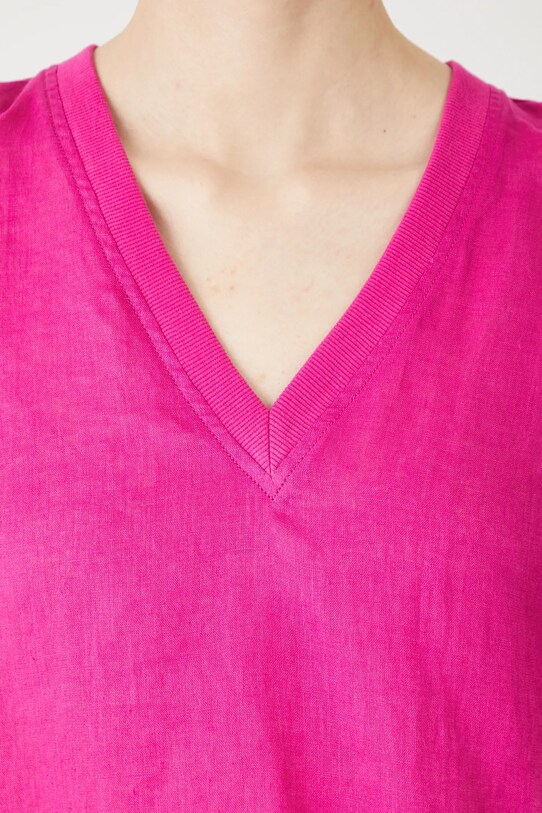 Medicine bluza din in RS25.BKDB02 violet