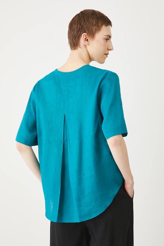 Îmbrăcăminte Medicine bluza din in RS25.BKDB02 turcoaz