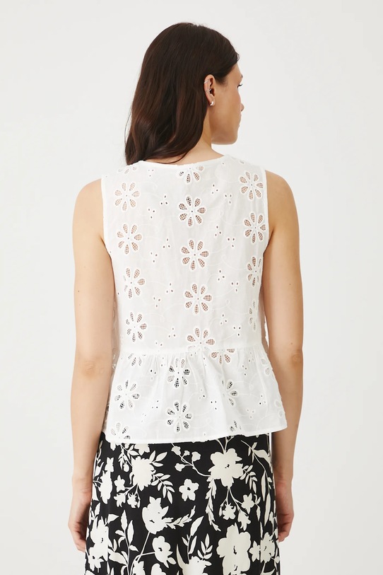 Medicine bluzka bawełniana RS25.BKDB03 biały