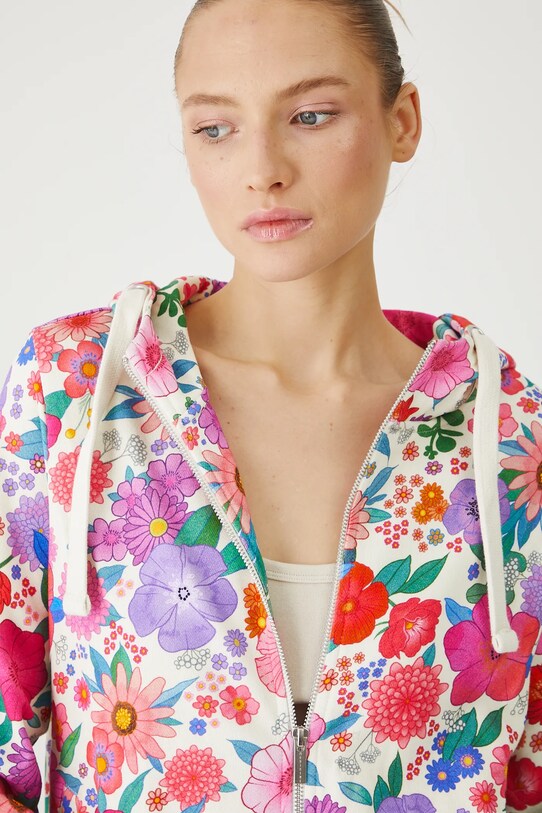 Medicine bluza bawełniana RS25.BLD090 beżowy