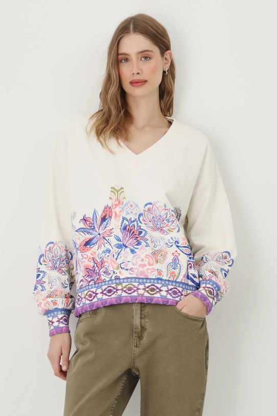 Mikina Medicine béžová RS25.BLD501