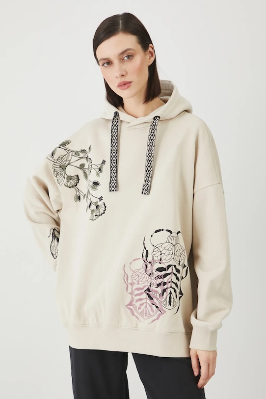 Medicine felpa con beige RS25.BLD602