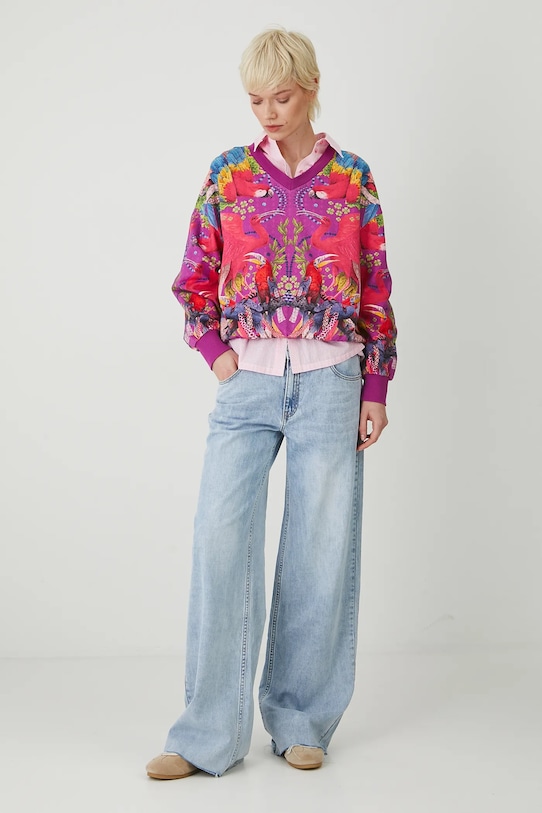 Medicine bluza RS25.BLD850 fioletowy RS25