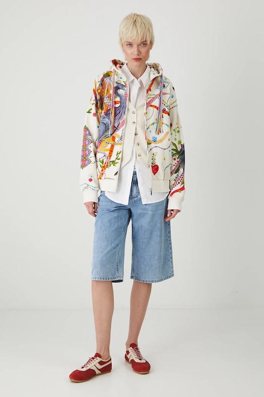 Îmbrăcăminte Medicine hanorac de bumbac RS25.BLD851 bej