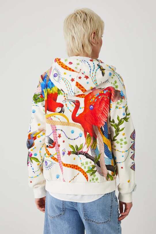 Medicine hanorac de bumbac bej RS25.BLD851