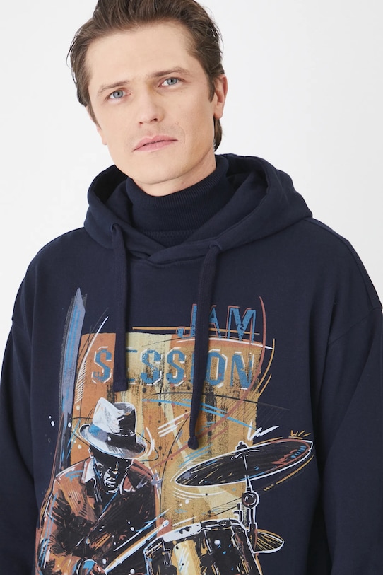 Μπλούζα Medicine σκούρο μπλε RS25.BLM102