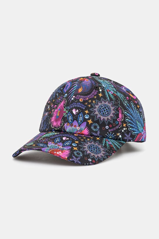 Czapka z daszkiem damska wzorzysta kolor multicolor RS25.CAD911 multicolor RS25