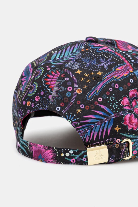 Czapka z daszkiem damska wzorzysta kolor multicolor multicolor RS25.CAD911