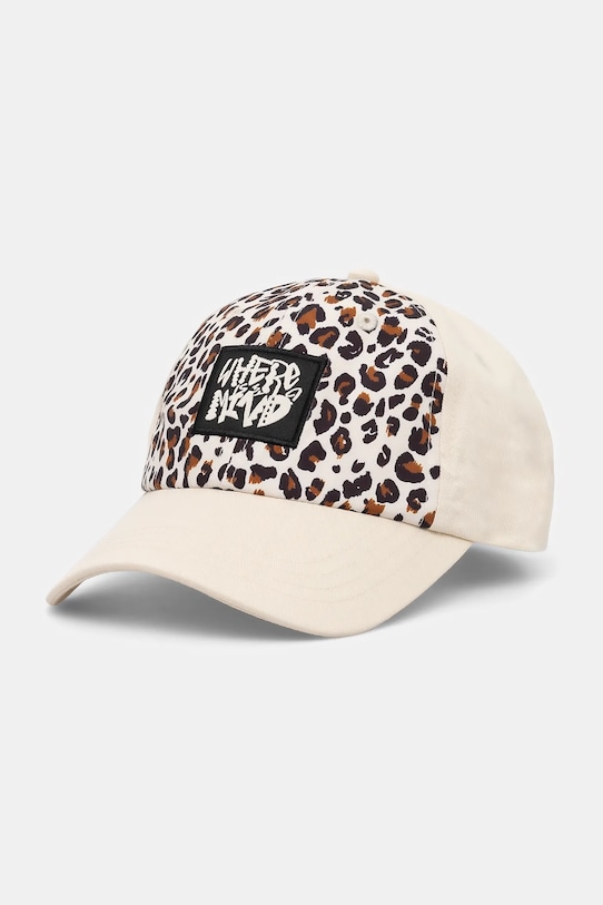 Medicine czapka z daszkiem bawełniana aplikacja beżowy RS25.CAD913