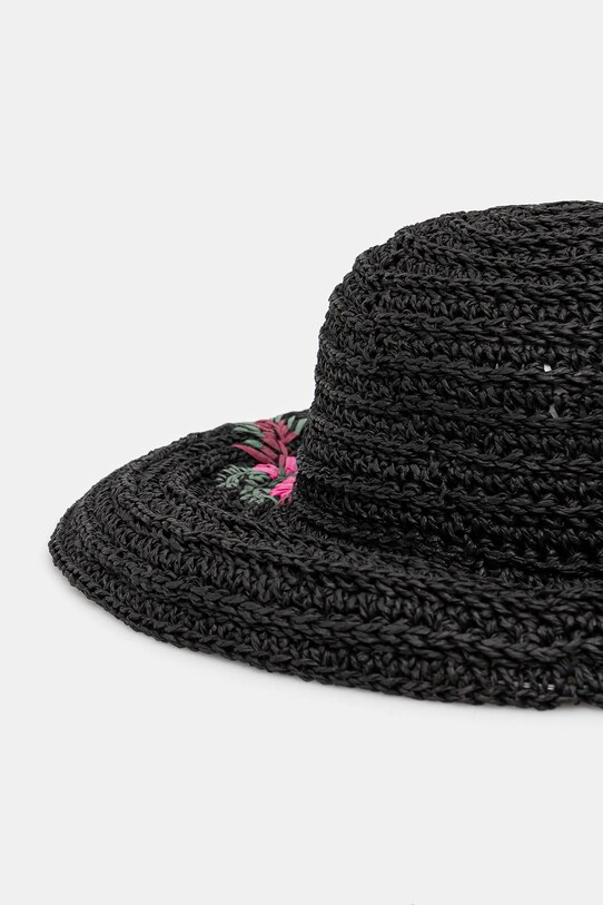 Doplnky Klobúk handmade pletené čierna farba RS25.CAD914 čierna