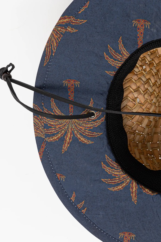 Kapelusz męski słomiany z wiązaniem kolor beżowy RS25.CAMA00 beżowy