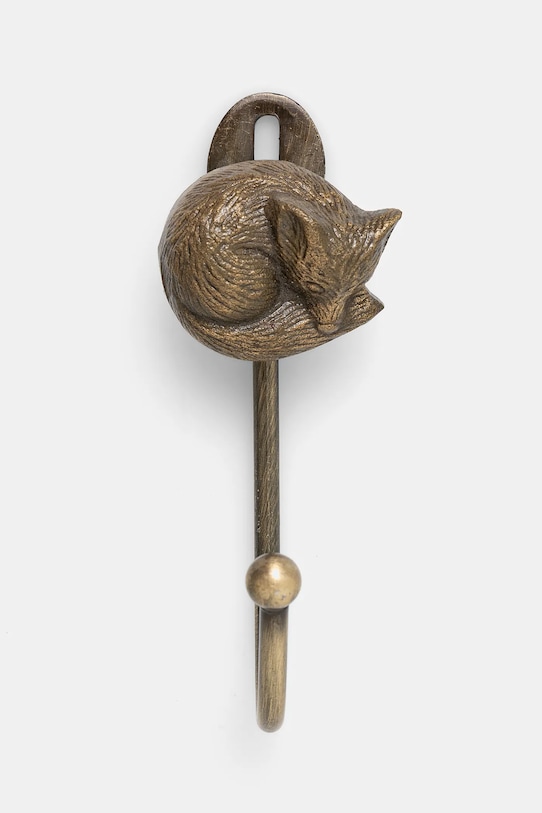 Wieszak ścienny - lis kolor żółty żółty RS25.DEU812