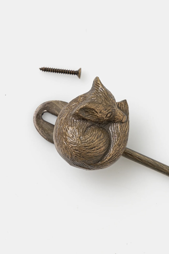 Wieszak ścienny - lis kolor żółty RS25.DEU812 żółty RS25