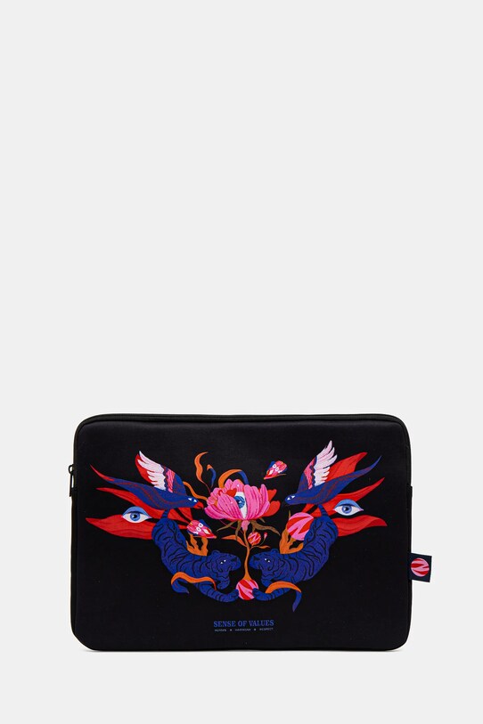 Pokrowiec na laptopa by Patrycja Niewiadomska, Sense of Values kolor czarny RS25.ITU653 czarny RS25