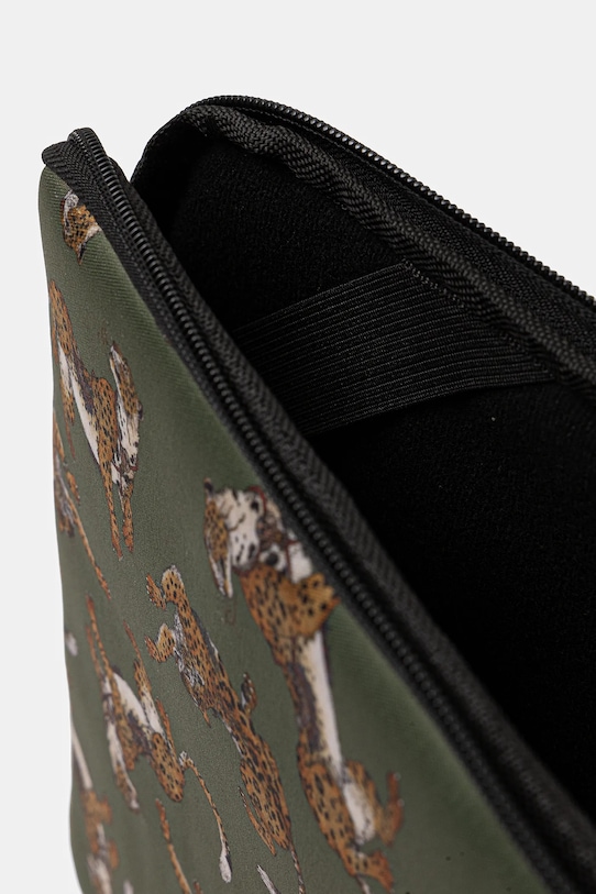 Obal na notebook se vzorem zelená barva zelená RS25.ITU800