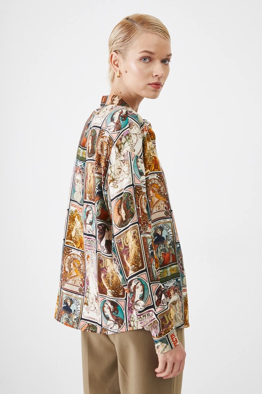 Koszula damska z kolekcji Eviva L'arte kolor multicolor multicolor RS25.KDD252