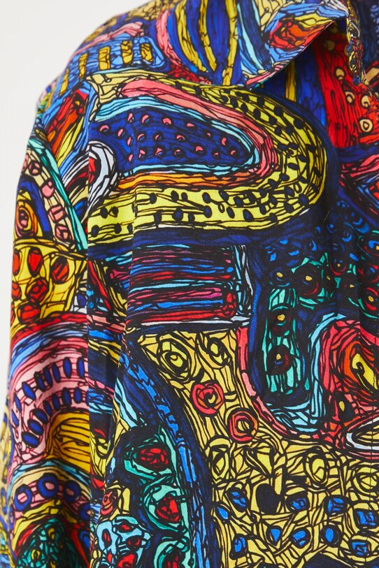 Koszula damska by Natália Junasová, Grafika Polska kolor multicolor RS25.KDD450