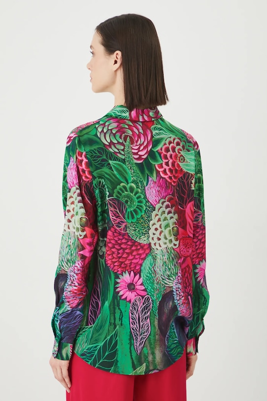 Košile dámská by Justyna Stoszek – Forest Forever, Sense of Values více barev vícebarevná RS25.KDD650