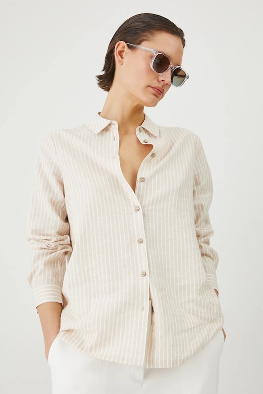 Medicine len ing hosszú bézs RS25.KDD702