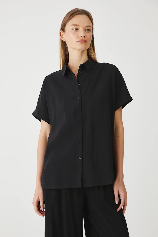 Medicine camicia RS25.KKD704 nero RS25