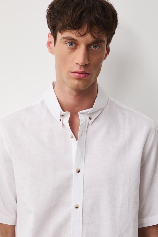Lanena košulja Medicine bijela RS25.KKM070