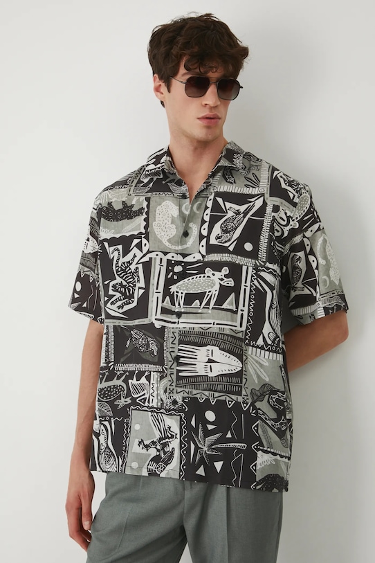 Medicine ing mintás fekete RS25.KKM091