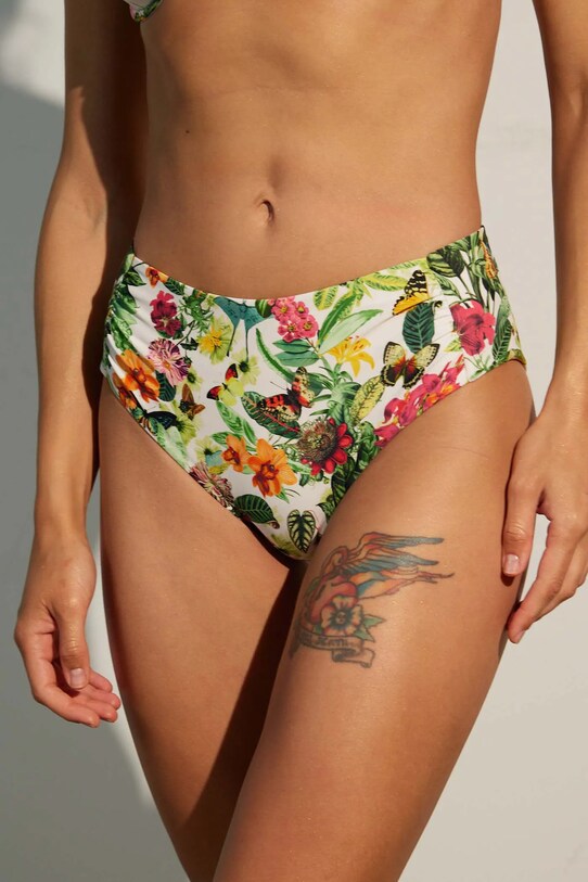 Dvojdielne plavky dámsky so vzorom viac farieb viacfarebná RS25.KOD700