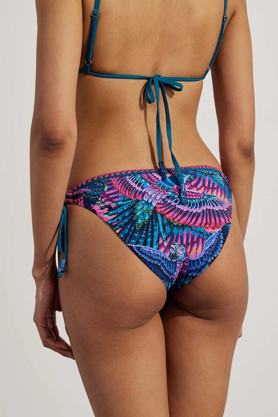 Dwuczęściowy strój kąpielowy damski wzorzysty kolor multicolor RS25.KOD717 multicolor