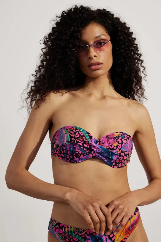 Odzież Dwuczęściowy strój kąpielowy damski wzorzysty kolor multicolor RS25.KOD719 multicolor
