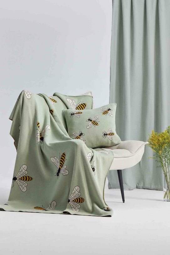 Bavlnená deka Medicine zelená RS25.KOU504