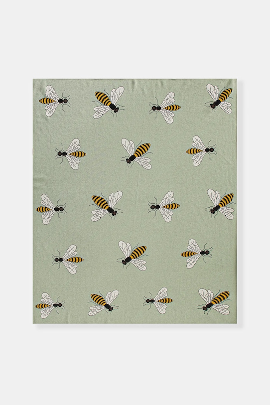 Bavlnená deka Medicine RS25.KOU504 zelená RS25