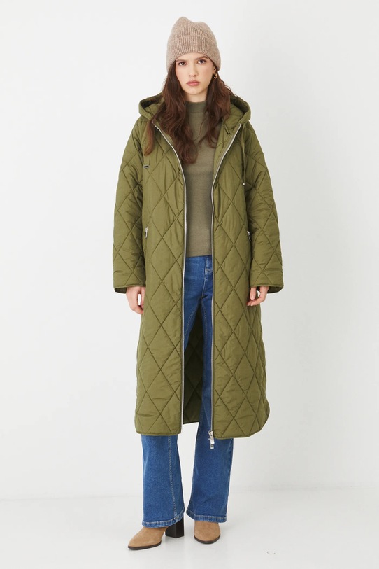 Пальто Medicine RS25.KPD103 зелёный RS25