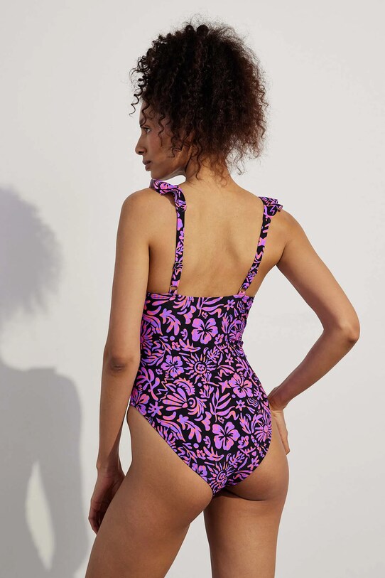 Odzież Jednoczęściowy strój kąpielowy damski wzorzysty kolor multicolor RS25.KSD722 multicolor