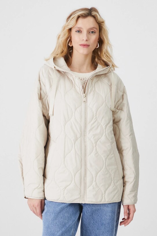 Bunda Medicine oversize béžová RS25.KUD212