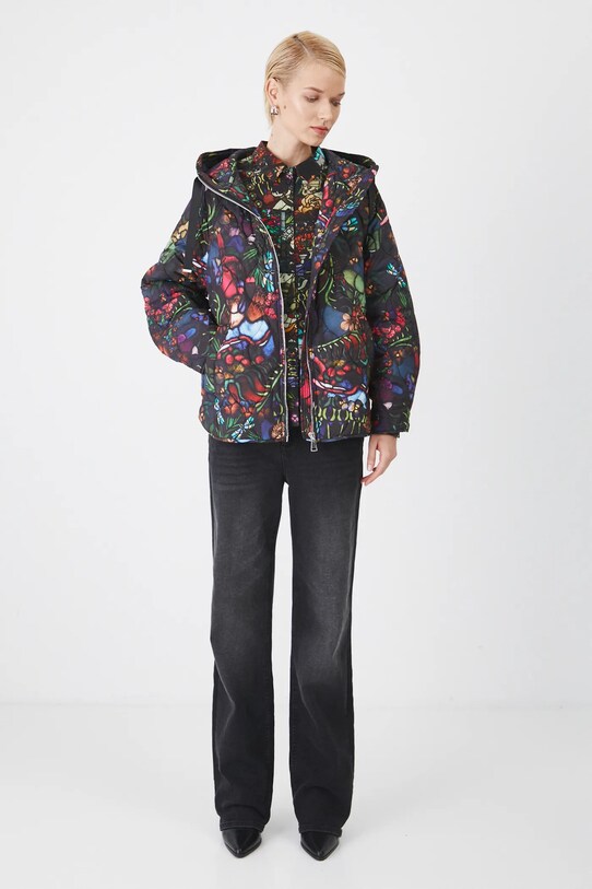 Odzież Kurtka damska z kolekcji Eviva L'arte kolor multicolor RS25.KUD254 multicolor