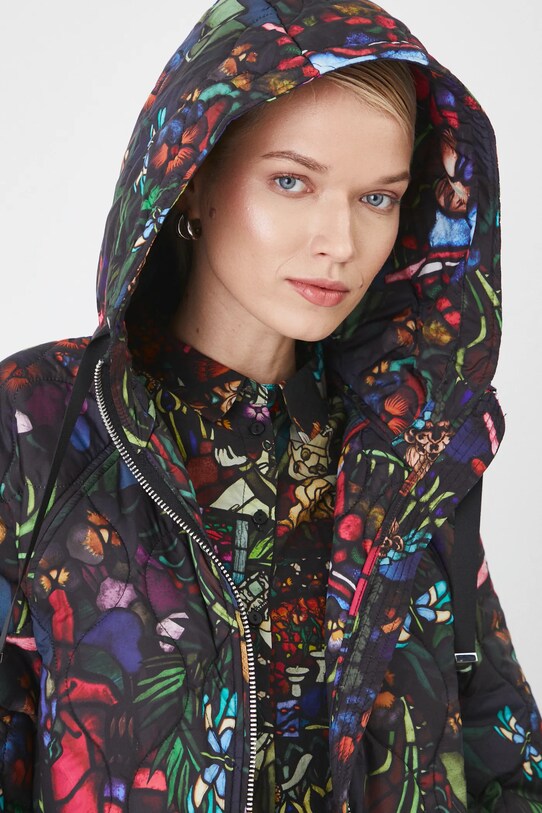 Kurtka damska z kolekcji Eviva L'arte kolor multicolor RS25.KUD254