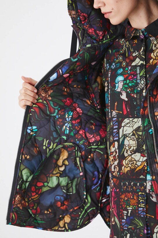 Kurtka damska z kolekcji Eviva L'arte kolor multicolor RS25.KUD254