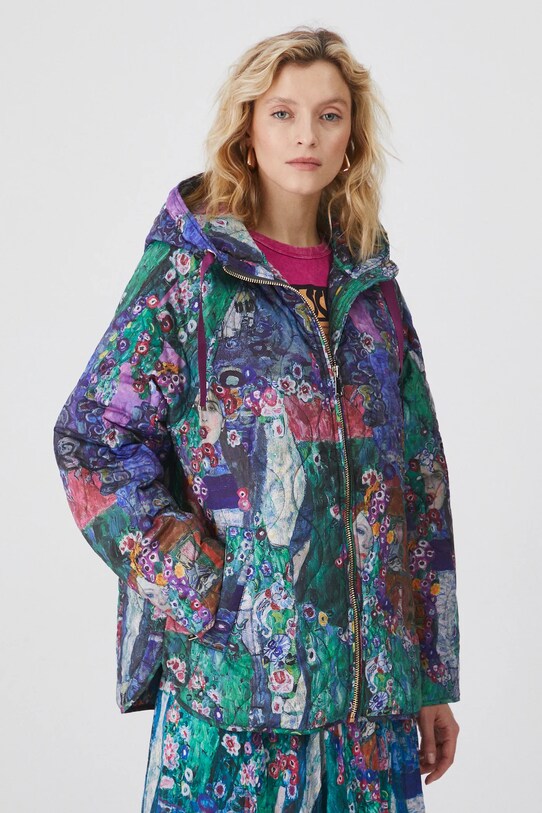 Kurtka damska z kolekcji Eviva L'arte kolor multicolor RS25.KUD254 multicolor RS25