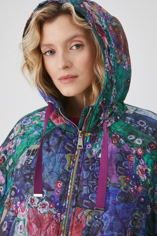 Kurtka damska z kolekcji Eviva L'arte kolor multicolor RS25.KUD254 multicolor