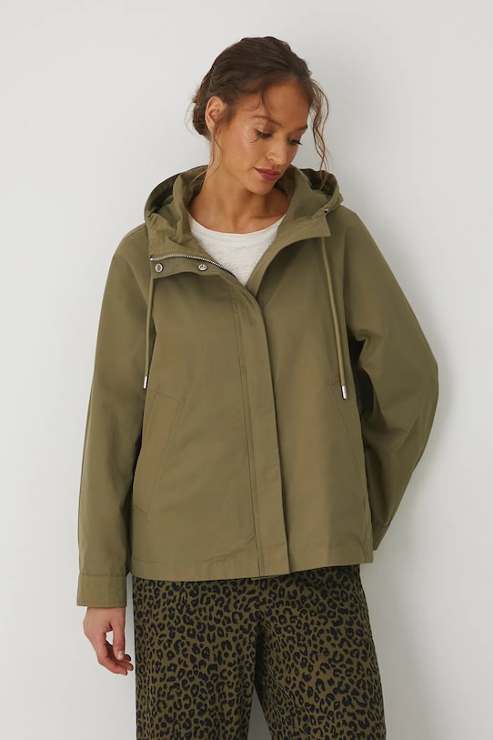 Parka Medicine s kapucí zelená RS25.KUD500