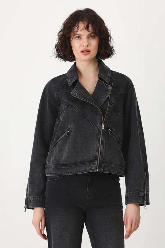 Бавовняна джинсова куртка Medicine інші чорний RS25.KUD506