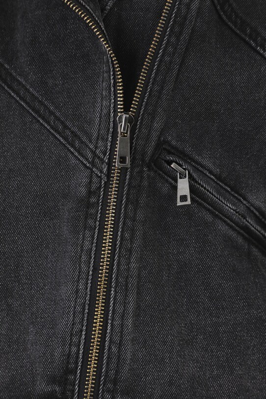 Бавовняна джинсова куртка Medicine чорний RS25.KUD506