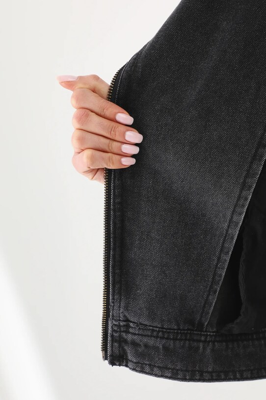 Бавовняна джинсова куртка Medicine RS25.KUD506 чорний