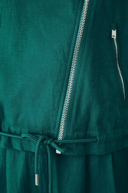 Medicine kurtka bomber lniana RS25.KUD804 zielony